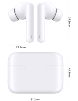 Abmessungen der Honor Earbuds 2 Lite