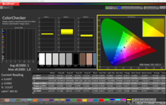 CalMAN ColorChecker, kalibriert