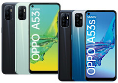 Oppo A53 und A53s Midrange-Handys kommen ab 169 Euro nach Deutschland.