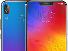 Lenovo Z5 Smartphone jetzt auch in Aurora Twilight Farbton.