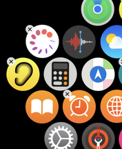 Apps können direkt auf der Uhr gelöscht werden