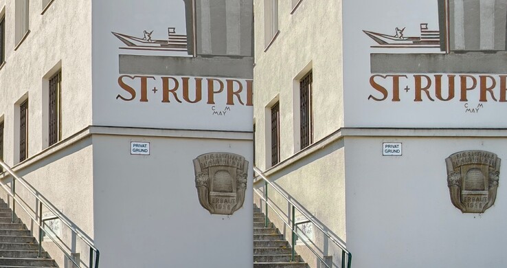 Oppo links, Vivo rechts.