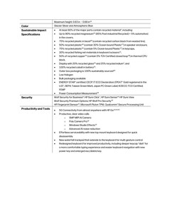 HP EliteBook X G2q: Specifications