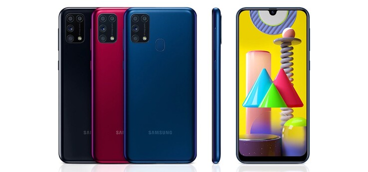 Das Galaxy M31 gibt es in drei verschiedenen Farben (Bild: Samsung)