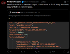 Ein Beitrag auf X, der die Verwendung von neuen Assets für BF6 Battle Royale bestätigt. (Bildquelle: ModernWarzone X)