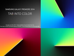 Galaxy Premiere 2014: Samsung lädt am 12. Juni zum Galaxy Tab Event