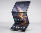 So oder ähnlich könnte ein vertikales Tri-Fold von Huawei aussehen.