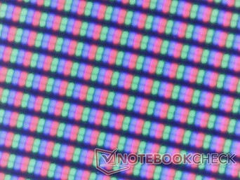 Glänzendes RGB-Subpixel-Array