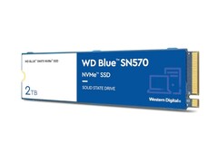 Western Digital Blue SN 570 2-TB-SSD zum Tiefstpreis und 1-TB-SSD bereit unter 50 Euro bei Cyberport (Bild: Western Digital)