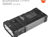 Acebeams X35 mit Seitenlicht und drei starken Front-LEDs.