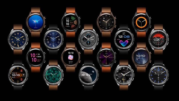 Vivo liefert seine neue Smartwatch mit einer Vielzahl unterschiedlicher Zifferblätter aus. (Bild: Vivo)