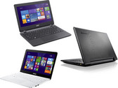 Im Vergleich: Asus X205TA vs. Lenovo S20 vs. Acer Aspire ES1