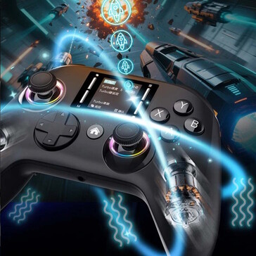 Ein Gyroskop ist verbaut