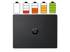 Der Framework Laptop 13 Pro verfügt über einen Akku mit einer Kapazität von 74,45 Wh.