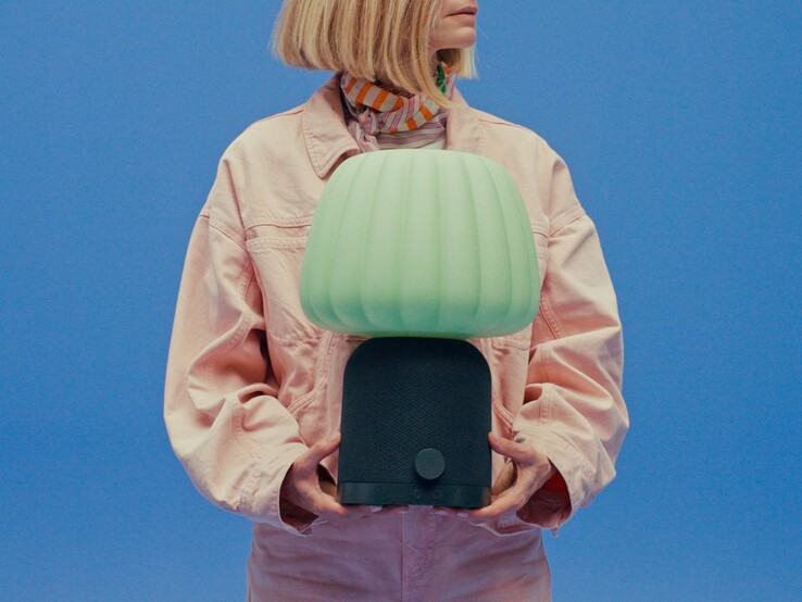 IKEA Kulglass Leuchte mit Bluetooth-Lautsprecher (Bildquelle: IKEA)