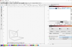 Lightburn Arbeitsbereich