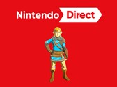 Nintendo Direct Banner mit Link aus Ocarina of Time