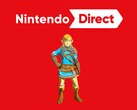 Nintendo Direct Banner mit Link aus Ocarina of Time