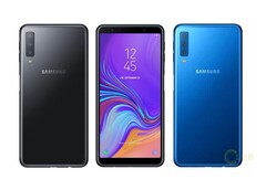 Noch vor dem Galaxy S10 im nächsten Jahr startet das Triple-Cam-Midrange-Handy Galaxy A7 (2018)