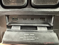 Die Anschlüsse hat Soundcore etwas reduziert