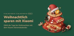 Xiaomi startet mit seinen Weihnachts-Angeboten und einem Adventskalender. (Bild: Xiaomi)