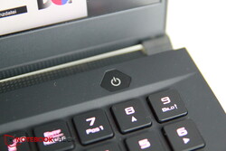 Fingerabdrucksensor im An-Schalter