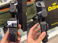Die DJI Osmo Pocket 4 in natura.