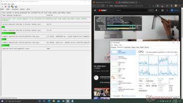 Das VivoBook Flip 14 leidet nicht unter großen Latenzproblemen
