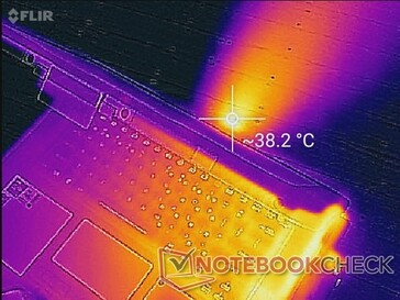 Hinterer Luftauslass