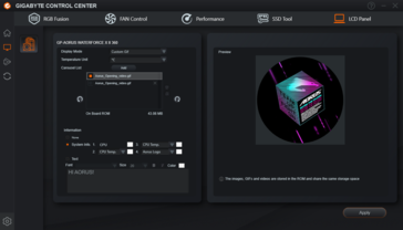 Selbst erstellte GIFs und Videos können hinzugefügt werden