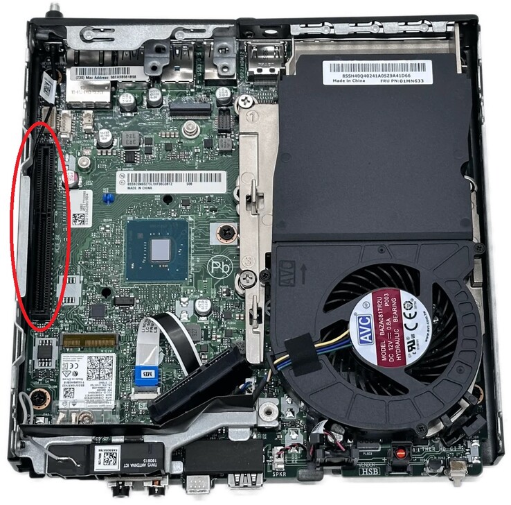 Custom-made PCIe-Slot (3.0, 8x), Bild: RAM-König