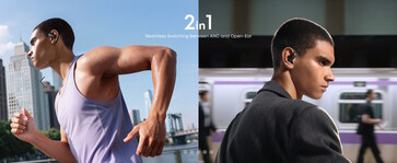 Nutzbar sind die Kopfhörer auch beim Sport (Bildquelle: Anker)