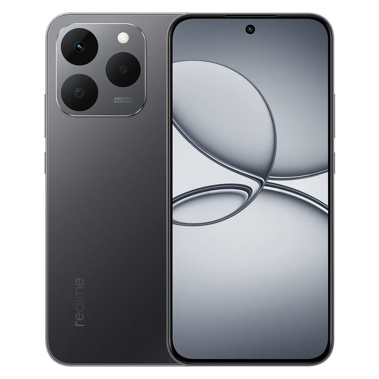 Die Farbversion Carbon Black ist weniger aufällig gestaltet (Bildquelle: Realme)