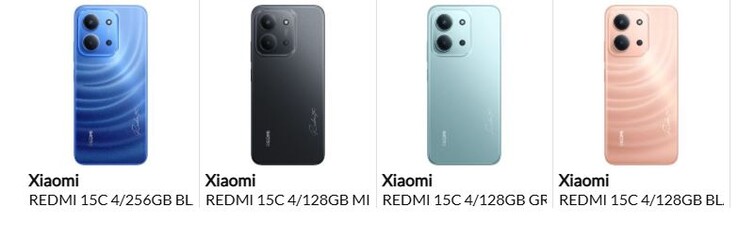 Auf epto ist das Smartphone schon in mehreren Modellvarianten zu finden (Bildquelle: Xiaomi, Screenhot, epto)