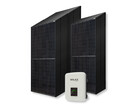10-kW-Solaranlage mit 28 Glas-Folie-Modulen 