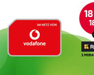 18 GB im Vodafone-Netz (50 MBit/s) für 18 Euro pro Monat