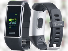 GPS-Fitnessband mit Farbdisplay: Pearl newgen medicals FBT-200.gps.