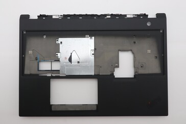 Magnesiumrahmen als Teil der Handballenauflage des ThinkPad P16 Gen 3.