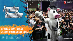 gamescom 2023: Landwirtschafts-Simulator 22 Premium Edition - Weltpremiere auf der Gaming-Messe.