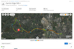 GPS Garmin Edge 500