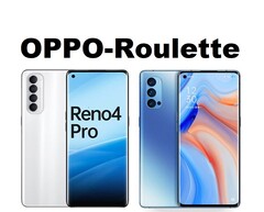 Die Quad-Cam gibt es nur in der globalen Reno4 Pro-Version, zumindest in Indien. Oppo-Roulette nennt sich das.