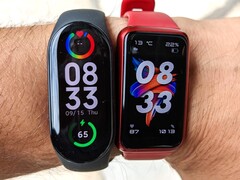 Xiaomi Smart Band 7 und Huawei Band 7 setzen beide auf OLED-Displays