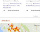 Katastrophen: Google warnt in Suche und Maps