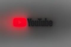 Unscharfes YouTube-Logo