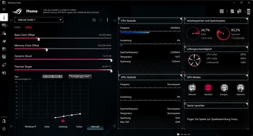 Armoury Crate GPU-Optionen