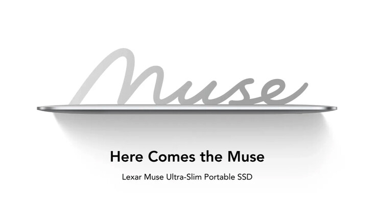 Die Lexar Muse SSD wird mit 512 GB und 1 TB Speicherkapazität erhältlich sein