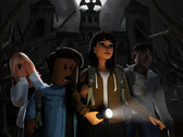 Ein Werbebild zu einem Horror-Spiel auf Roblox.
