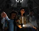 Ein Werbebild zu einem Horror-Spiel auf Roblox.