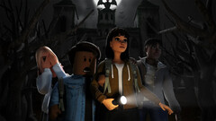 Ein Werbebild zu einem Horror-Spiel auf Roblox.