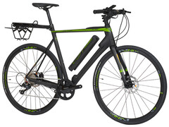 Das UB77 von C.B.T. Italia soll als schnelles und smartes Pendler-E-bike überzeugen.